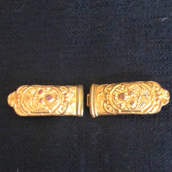 St. John Accessories - St. John Knit Belt Buckle (Circa 1980s)